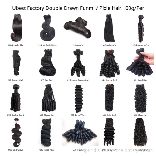 spark  Virgin Straight Human Hair 3 Bundles 100% Unprocessed Virgin Straight Hair Double Wefts Total 9A Malaysian Straight hair